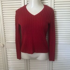 St John’s Bay red ribbed type sweater